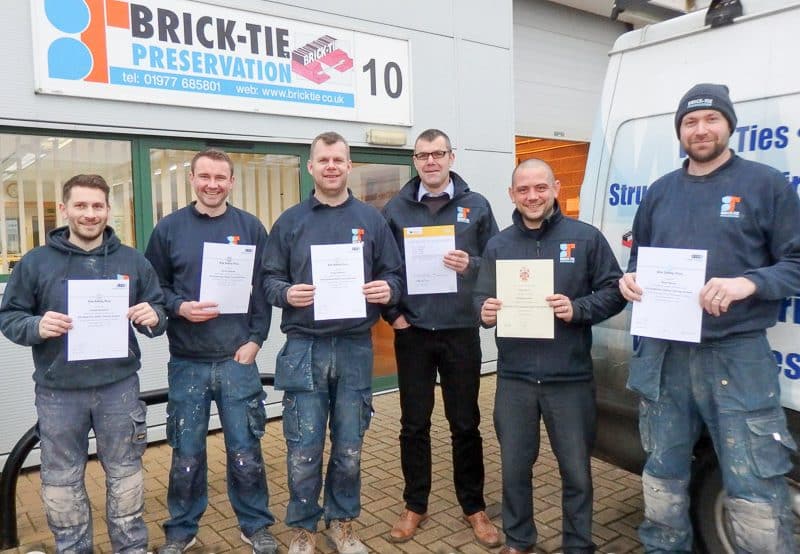 image of qualified construction supervisors and surveyors at Brick Tie