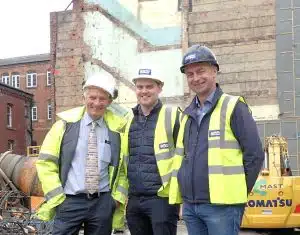 M&R team with Bryan Hindle of Brick-Tie