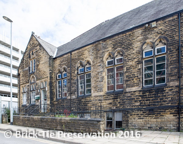 Dry Rot and dampness issues dealt with for our client at this Victorian Chapel in Leeds